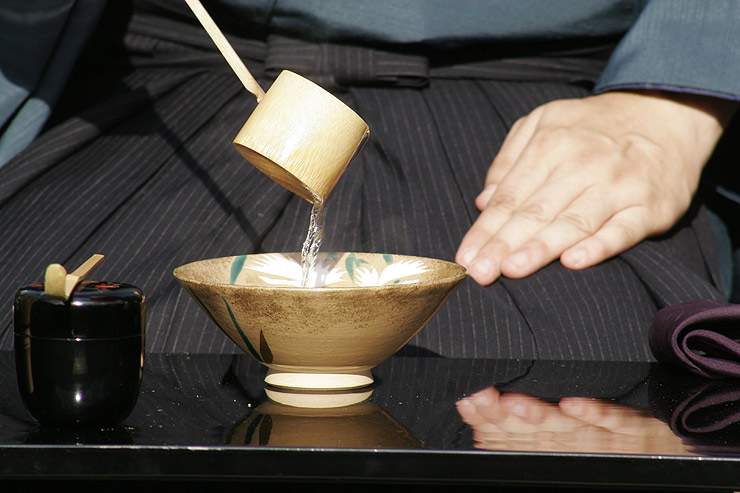 Благотворительная чайная церемония тякай