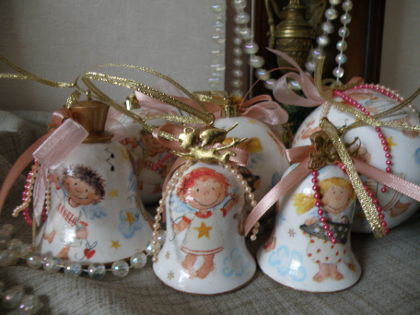 Мастер-класс «Новогодняя игрушка» (техника декупаж)