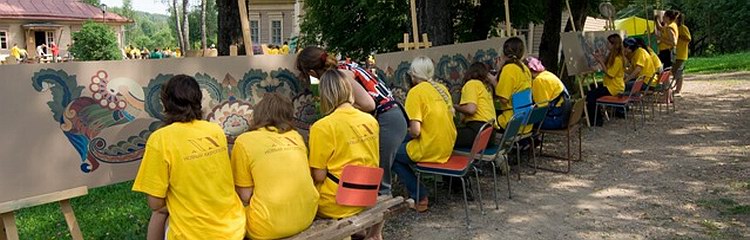 Экспедиция в Талашкино - Участие волонтеров из Екатеринбурга - Восстановление усадьбы Талашкино Экспедиция в Талашкино - Участие волонтеров из Екатеринбурга - Восстановление усадьбы Талашкино