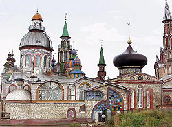На пути к воплощению мечты - храм всех религий, созданный Ильдаром Хановым из Казани