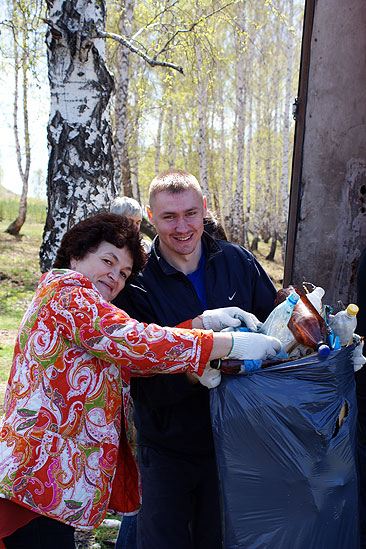 Новый Акрополь в Челябинске. Экологическая акция «500 уборок в один день». Озеро Карагайкуль (Ворожеич)