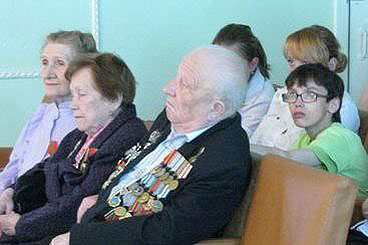 Встреча ветеранов, воспитанников детского дома и членов Культурного центра «Новый Акрополь»
