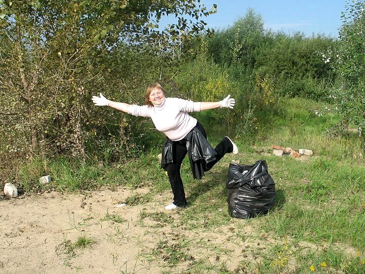 "Новый Акрополь" принял участие во всероссийской акции "Блоггер против мусора"