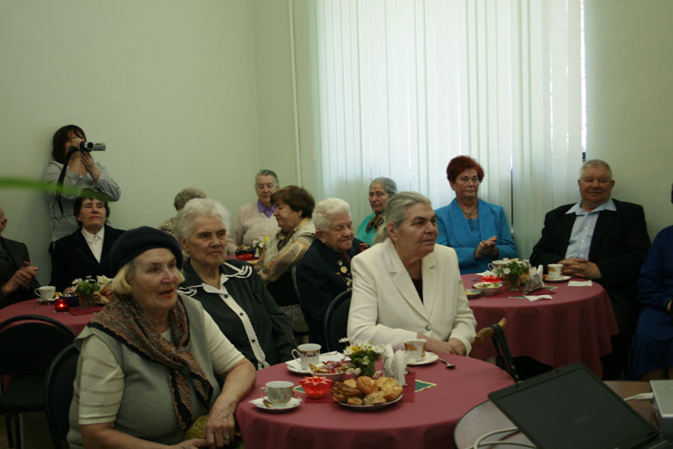 Праздник для ветеранов в Культурном центре Новый Акрополь Самары