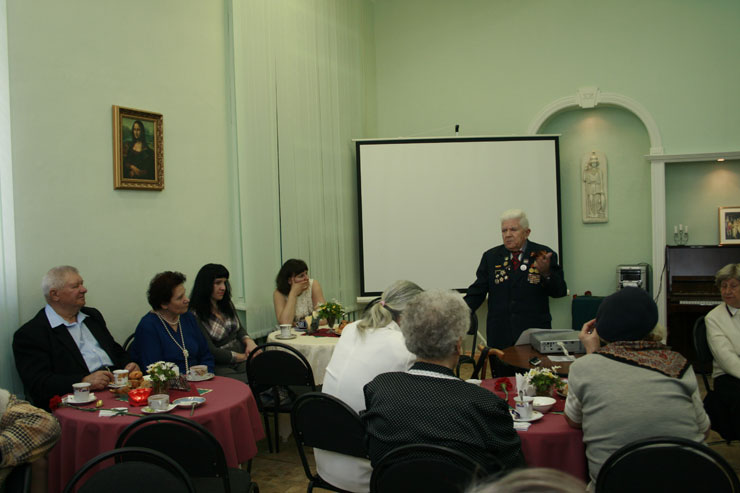 Праздник для ветеранов в Культурном центре Новый Акрополь Самары