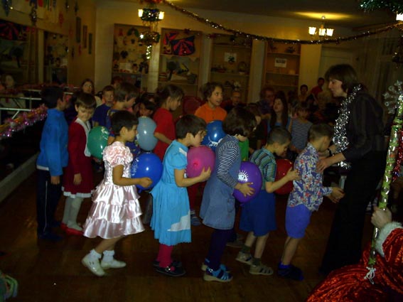 Новогодний праздник в детском доме номер 3 Екатеринбурга
