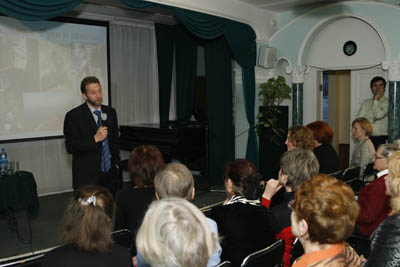 Андрей Грошев на открытии VI ежегодного фестиваля «Человек без границ»