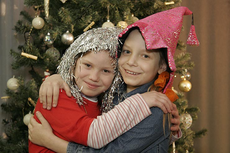Новогодний праздник для детей из детских домов