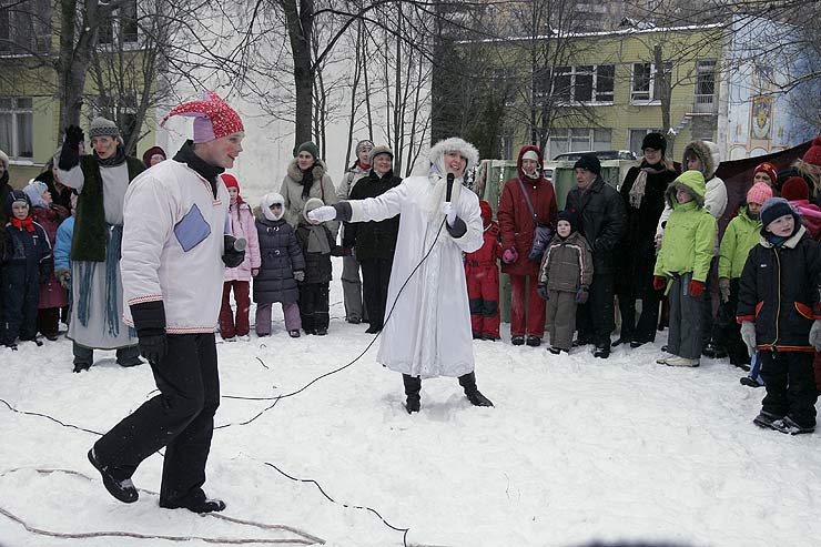 Празднование Масленицы в "Новом Акрополе"