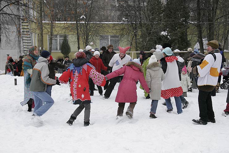 Празднование Масленицы в "Новом Акрополе"