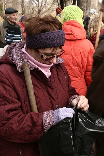 Добровольная экологическая акция Нового Акрополя. Подготовка Японского сада к зиме Добровольная экологическая акция Нового Акрополя. Подготовка Японского сада к зиме