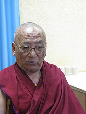 Лама, наставник Тхуптен Гьятцо