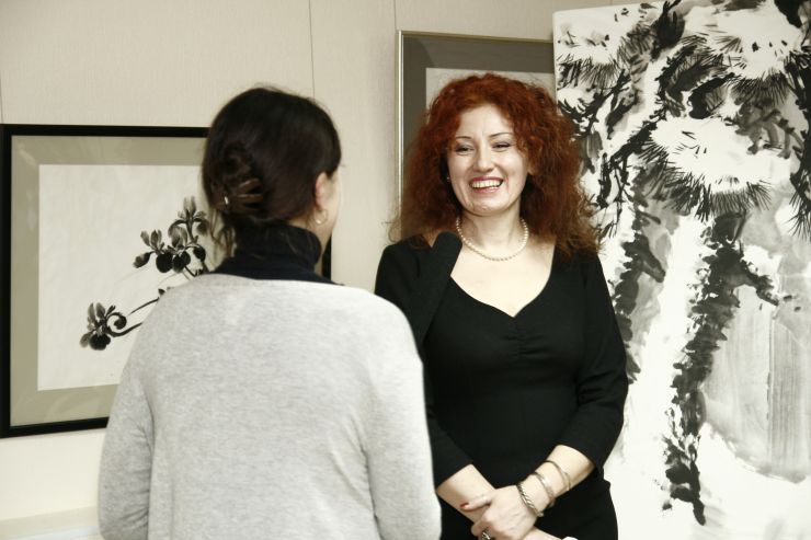 Персональная выставка мастера суми-э Наталии Безвуляк