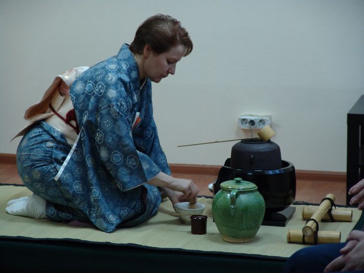 Японская чайная церемония 