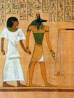 Анубис - египетский бог, покровитель умерших