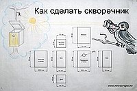 Как сделать скворечники для птиц своими руками