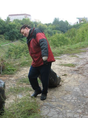 Экологическая акция "7 минут ради природы" в Нижнем Новгороде
