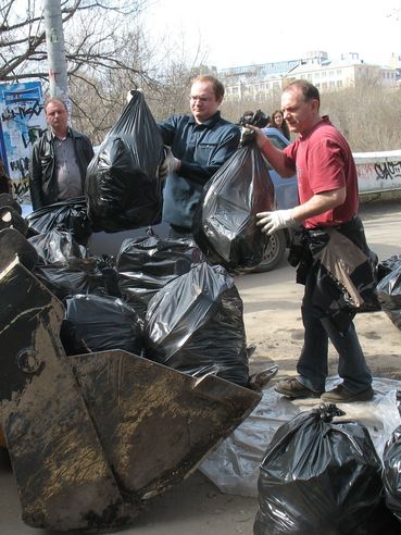 Экологические акции "Нового Акрополя" в Нижнем Новгороде