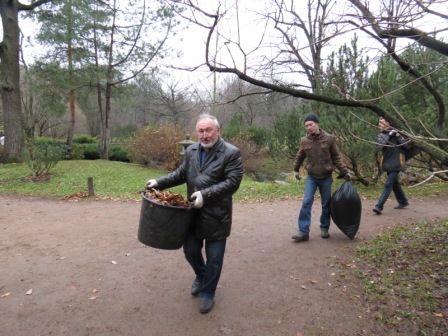Осенняя экологическая акция в Японском саду Главного ботанического сада РАН Осенняя экологическая акция в Японском саду Главного ботанического сада РАН
