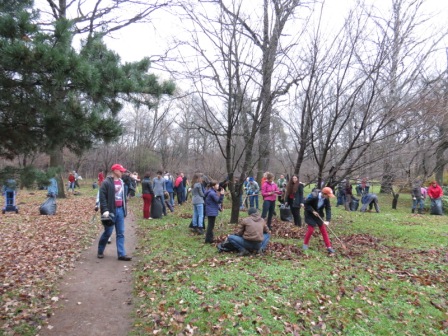 Осенняя экологическая акция в Японском саду Главного ботанического сада РАН Осенняя экологическая акция в Японском саду Главного ботанического сада РАН