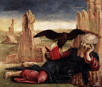 Козимо Тура «Святой Иоанн на Патмосе» Козимо Тура «Святой Иоанн на Патмосе»